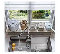 WXQTM Estantería Divisoria para Almacenamiento en La Cocina Alta Resistencia A Los Impactos 23.6x7.9in Estante para Plantas en Ventanas Adecuado para Patios (50x20cm)