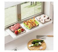 WXQTM Extensor para Alféizar Ventana para Plantas Resistente A Daños Tablero Extensor Más Ancho Alféizar Ventana para Guardar Material Oficina Y Vajilla 50x25cm(19.7x9.8in)