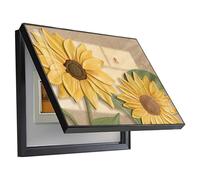 WXQTM Pintura Decorativa para Caja Contador Eléctrico Estilo Abatible Pintura Mural Que Cubre El Interruptor Eléctrico Adecuada para Salones (C,40x30cm)