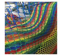 WXQTM Red Base para Trampolín Jungle Magic Net Malla Sin Nudos Bordes Reforzados Y Bloqueados Red Seguridad Colores para Parques Infantiles 1x8m(3.3x26.2ft)