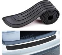 WXRNBN Tira Protectora de Goma para Maletero de Coche para VW Golf 8 8.5 2020-2024 2025, Protector de Goma Autoadhesivo, Parachoques Trasero Accesorios,A-2