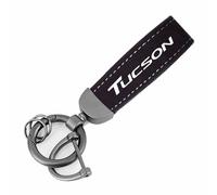 WxsDsq Llaveros Llavero Coche Cadena Llaves Compatible con para Hyundai Tucson i10 i20 i30 Tucson Ante Regalos Familiares por Encargo,83 * 35MM-C