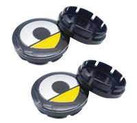 WxsDsq Tapas Centrales Cubos Tapacubos 56MM 4 Piezas Compatible con para Smart Fortwo 451 450 453 Forfour EQ Cabrio Ruedas Centro Cubierta ABS Anillo Aleación,B