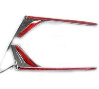 WXSSH Faro delantero de motocicleta Conjunto de faros delanteros para motocicleta GL1800 F6B cromados para luces traseras para LED con tira vertical(B)