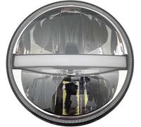 WXSSH Faro delantero de motocicleta Conjunto de faros delanteros para motocicleta para Kawasaki,para Vulcan,para VN 500,750,800,900,1600,1700 y 1500(1PCS DRL)