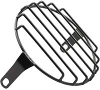 WXSSH Faro delantero de motocicleta Protector de faros delanteros 5,75 pulgadas, malla protectora para motocicleta, cubierta(X shaped net)