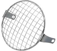 WXSSH Faro delantero de motocicleta Rejilla de malla para faros delanteros motocicleta MoFlyeer, universal, retro, acero, con protector pantalla(Style2)