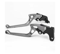WXSSH protección de la palanca del embrague del freno de Manetas de freno y embrague ergonómicas 7/8" para Kawasaki para Ninja para Versys 650cc 09-14(Titanium)
