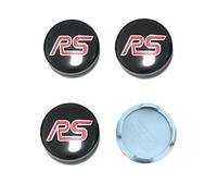 WxsYFFS Tapas Centrales Rueda Tapones Buje 4 Piezas 54MM Compatible con para Ford RS Focus Fiesta Material Compuesto ABS Impermeable,B