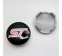 WxsYFFS Tapas Centrales Rueda Tapones Buje 4 Piezas 54MM Compatible con para Ford ST Mondeo Mustang Focus Fiesta Material Compuesto ABS Impermeable,A