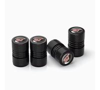 WxsYFFS Tapas para válvulas Valvula Neumático 4 Piezas Compatible con para Ford ST Line Focus X 2 3 Mondeo Fiesta Kuga Aleación Metal Valvula Rueda Coche,A