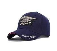 Wxtreme Clásico británico Hombre US Navy Gorra de béisbol Navy Seals Cap Tactical Army Cap Trucker Gorras Snapback Hat para Adultos sombrilla al Aire Libre Sombreros