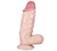 WXXGY Ś-Ëx Toys Ġộděmïchés Cønsølãdør Realista Pênês Silicona 10,24 Pulgadas/26 cm Herramienta Poderosa, Resistente Al Agua