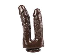 WXXGY Ś-Ëx Toys Ġộděmïchés Cønsølãdør Realista Pênês Silicona 8,26 Pulgadas/21 cm Doble Cabezal, Resistente Al Agua, Duradero