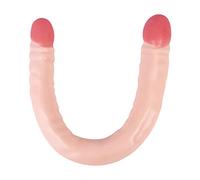 WXXGY Ś-Ëx Toys Ġộděmïchés Cønsølãdør Realista Pênês Silicona Material de Doble Cabezal de 47 Cm/18,5 Pulgadas, Cómodo, Resistente Al Agua Y Portátil