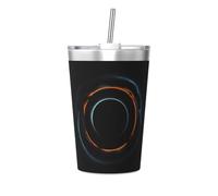 WXXWXD Mysterious Cosmic Black Holes Printed Thermos Cup Ultralight Portable Travel Thermos Bottle