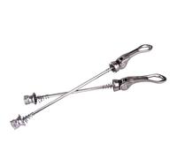 WXYDEDIAN Bicicleta LiberacióN RáPida Buje de Bicicleta, Pinchos liberación rápida, Rueda Palanca, llanta Delantera aleación Aluminio 100mm y Trasera 135mm(Titanium)