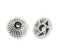 WXYDEDIAN PiñóN De Casete De Bicicleta Cassette MTB de 8 velocidades, 8V, K7 11 46, Rueda Libre for Bicicleta montaña 8s, Volante inercia Acero, Piezas piñones for M310 Tx35(8S 11-30T Silver)