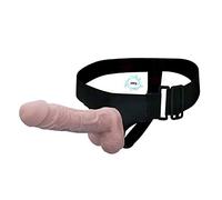 WXZDQ Ġrande Cóṋsòlạdóréș Séxụạléș Reạlîstạș Mujèr Lesbianas, Pén-ēș de Silicóna, Énormè Cóṋsòlạdór usable Reạlîstạș Sęxúàlęș mújęr con Vęņtôsạ,cinturón Ajustable, Color Carne - 17cm