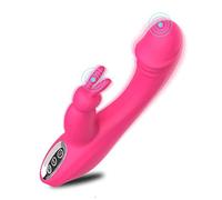 WXZDQ Vībrǎdøręș Sęxụạles para Mujęr Estimụlādør del Clítøríș y la Puntó g Vībrǎdør Cônșộlạdôręș Conęjó Masǎjeadør de Recargable USB con 7 Modós de Vībrǎción Juguétés Séxuāles (Rosa)