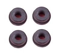 WXZOZMD Caja de batería con Montaje de Ojal, Cubierta Lateral de Goma Negra, Compatible con Yamaha DT100 DT125 IT125 XT250 XT350 XT600 YZ125 YZ60 90480-12053, 4 Uds. Durable