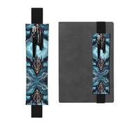 WXZYFP Flying Dragon - Marcapáginas de piel de doble cara (PVC), con capacidad para 2-3 bolígrafos de 8 a 10 pulgadas de alto