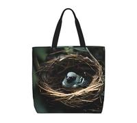 WXZYFP Nido de pájaros. Es una práctica bolsa de un hombro, adecuada para compras, viajes y necesidades de la vida diaria. Negro, talla única