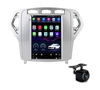 WY-CAR Android 12 Autoradio Coche GPS Navegación para Ford Mondeo 2007-2010, Soporte para Android Auto/Multimedia FM WiFi Bluetooth USB/Controles del Volante/Llamadas De Manos Libres