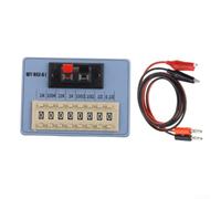 WY-RES-01 Caja de resistencia portátil de 8 niveles ajustable de 0,1 Ω a 9 (01 Añadir línea)