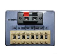 WY-RES-01 - Caja de resistencia portátil de 8 niveles ajustable de 0,1 Ω a 9,