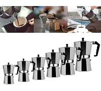 WY8 TOP MOKA Cafetera italiana con filtro para estufa, cafetera de café espresso moca, todos los tamaños (450 ml, 9 tazas)