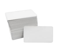 WYAN 200 Piezas Tarjetas en Blanco,Tarjeta de mensaje,Tarjetas de Papel Kraft,Tarjeta de Regalo en Blanco de Bricolaje,para mensajes, bricolaje, como regalo(9 * 5 cm)