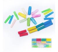 WYAN 24 Piezas Agarrador de Lápiz,de Mangos de Espuma,empuñaduras de silicona para bolígrafos para niños,Extensiones para lápices,(4 estilos)