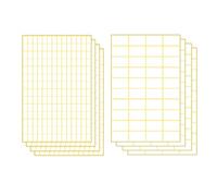 WYAN 3540 piezas Pequeñas Etiquetas en Blanco, Adhesivas Blancas Mate, Etiquetas Adhesivas Universales, Etiquetas Rectangulares Blancas para Botella, Escuela, Oficina, Cocina, Carpeta de Archivo Caja