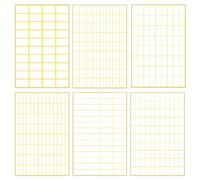 WYAN 7290 piezas Pequeñas Etiquetas en Blanco, Adhesivas Blancas Mate, Etiquetas Adhesivas Universales, Etiquetas Rectangulares Blancas para Botella, Escuela, Oficina, Cocina, Carpeta de Archivo Caja