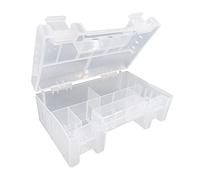 WYAN Caja de Almacenamiento-2 Piezas Organizador de Pilas,Cada una Puede Contener 20pcs AA+14Pcs AAA+2 Pcs 9V Pilas(Pilas no Incluidas)