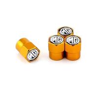 WYBFC 4 Piezas Tapones Rueda Coche para MG ZS EV 2019-2021+, Tapa De Válvula De Tapas Antipolvo Tapones Rueda Tapas De Válvulas