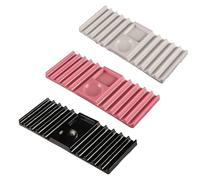 WYBZDA 3 En 1 Plástico Paleta De Arte De Uñas Para PortaBolígrafos Diamante Almacenamiento Paleta De Esmalte De Uñas Para Dibujo Pigmentos Nail Art Palette Portátil(Mixed)