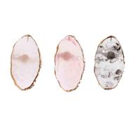 WYBZDA Anillo 3/6 Unidades Resina Paleta De Arte De Uñas Ajustable Portátil Paleta De Esmalte De Uñas Para Bricolaje Flores En Flor Nail Art Palette Para Profesionales(3 pcs - A)