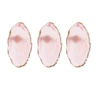 WYBZDA Anillo 3/6 Unidades Resina Paleta De Arte De Uñas Ajustable Portátil Paleta De Esmalte De Uñas Para Bricolaje Flores En Flor Nail Art Palette Para Profesionales(Pink - 3 pcs)