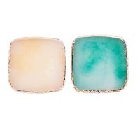 WYBZDA Cuadrada Paleta De Esmalte De Uñas Para Posavasos Resina Paleta De Arte De Uñas Para Manicuristas Artistas De Maquillaje Nail Art Palette Portátil Reutilizable(B)