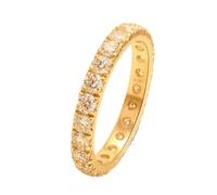 Wycian Anillo de compromiso, anillo de oro de 18 quilates, tamaño de diamante creado, apilable, anillo de nudillos para mujer, anillo de graduación personalizado con nombre, J 1/2, Oro amarillo de 18