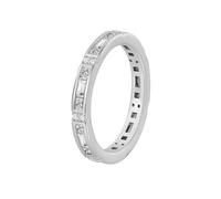Wycian Anillo De Promesa Anillos Moissanita Oro Blanco De 9 Quilates Au375 Forma Geométrica Tamaño 22 Moda Para Hermana Año Nuevo Joyas