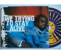 WYCLEF JEAN FEATURING REFUGEE ALLSTARS - WE TRYING TO STAY ALIVE CD UK ISSUE PRESSED IN AUSTRIA EPIC 1997