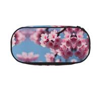 WYCZHY Cherry Blossoms - Estuche para lápices de alta capacidad, estuche organizador para bolígrafos, suministros estéticos para adultos, Black, Talla única, Organizador de bolsas