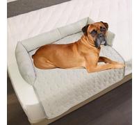WYDDSX Pelsbarn Cooling Bed,Pelsbarn Cooling Dog Bed for Car,Self Cool Dog Sofa Mat with Ice Silk Fabric,Durable Anti-Scratch Gel Pad for Dogs Cats in Hot Summer (70 * 70cm,Gray)
