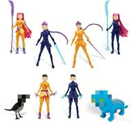 WYFDCZZP Figuras Cazadores, 8pcs K-P0P D-em0n Huntrs, Colección de Juguetes de Anime, Idea de Regalo Juguetes para Niños y Adultos for Decoration Desks Parties Carnival Gift