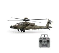 WYFTOY Helicóptero C170 RC con giroscopio de 6 ejes y sistema Flybarless, helicóptero de control remoto de 6 canales con vuelo invertido de una tecla, retención de altitud, motor sin escobillas