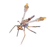 WYFTOY Kit de modelo de insectos de metal 3D, 144 piezas de montaje mecánico de insectos voladores, herramienta educativa STEM, decoración artística coleccionable, regalo para entomólogos (mosquito