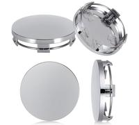 WYFZ 4 Piezas Centro de Rueda Tapa Buje para VW Golf 4 Variant | Typ 1J1 | Bj. 1997-2005, Cubos de Rueda Tapas de Rueda Centro TapacubosLlantas Tapa Central Llanta Tapa Buje,Silver